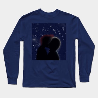 Kiss under the stars Long Sleeve T-Shirt